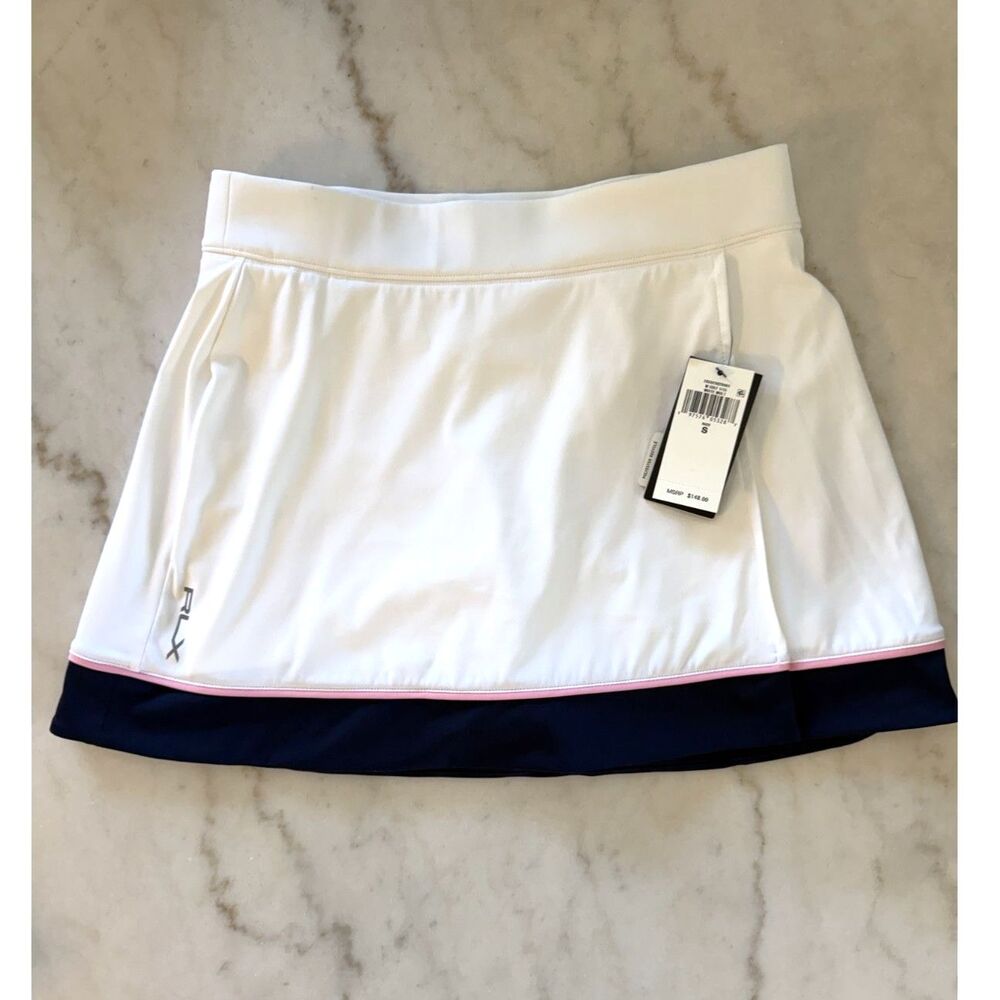 Ralph Lauren RLX Women's Golf Skirt Small New White